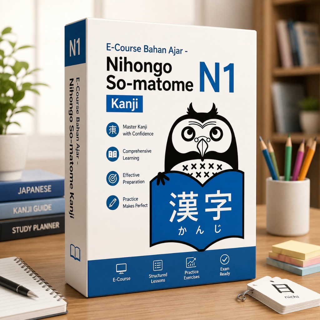 E-Course Bahan Ajar - Nihongo So-matome N1 Kanji