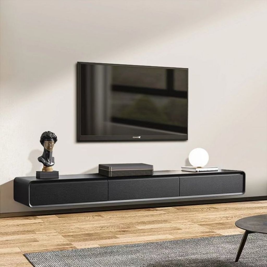 Meja TV Gantung Minimalis Plywood awet