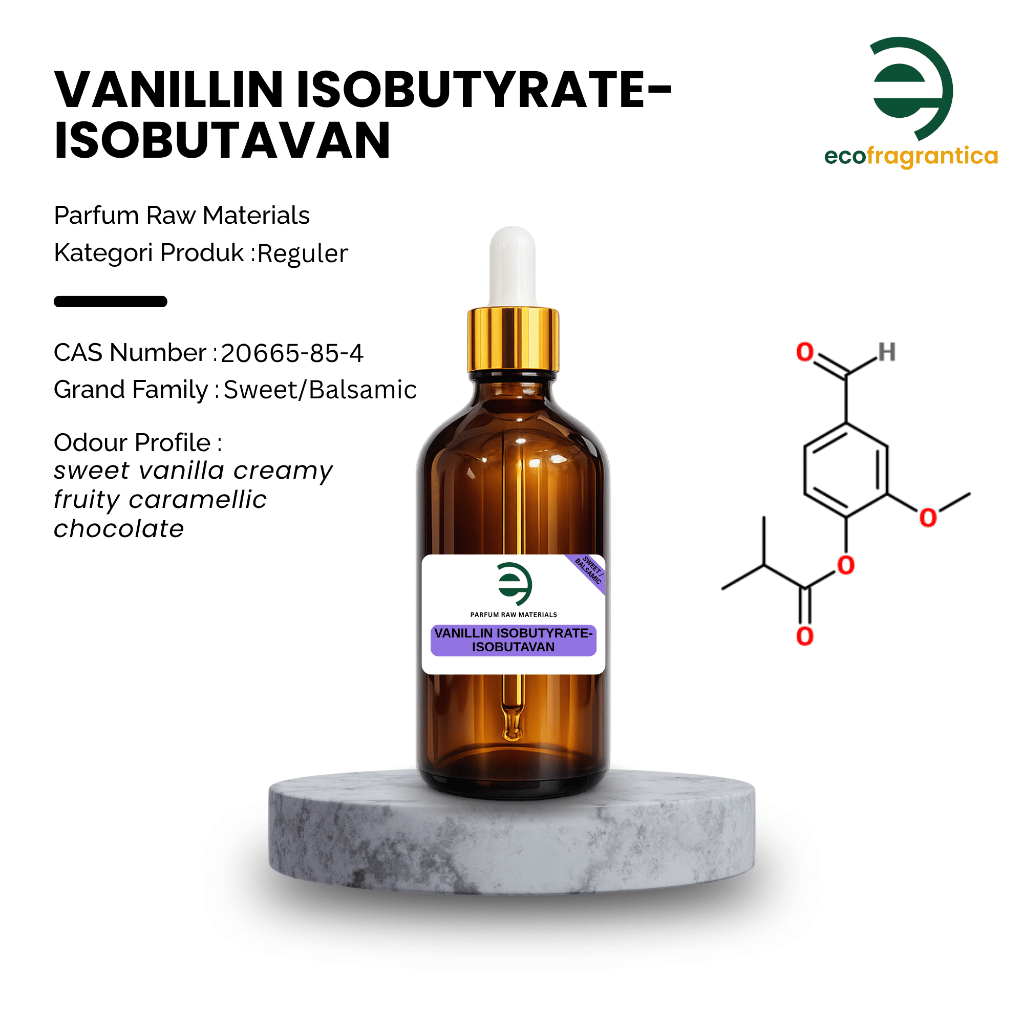 Ecofragrantica - Vanillin Isobutyrate-Isobutavan - Aromachemical
