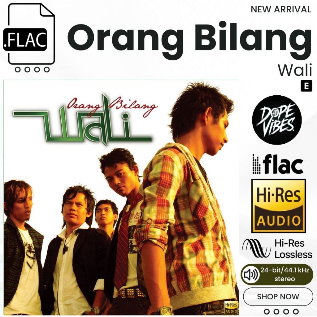 Wali - Orang Bilang (2008) FLAC Hi-Res Lossless 24-Bit/44.1 kHz