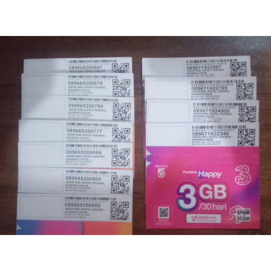 Nomor Cantik 3GB