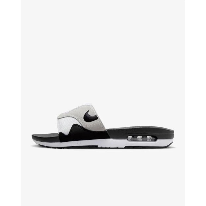 SENDAL NIKE AIRMAX 1 SANDAL WHITE / LIGHT NEUTRAL GREY / BLACK  DH0295-102 Parfait Footwear