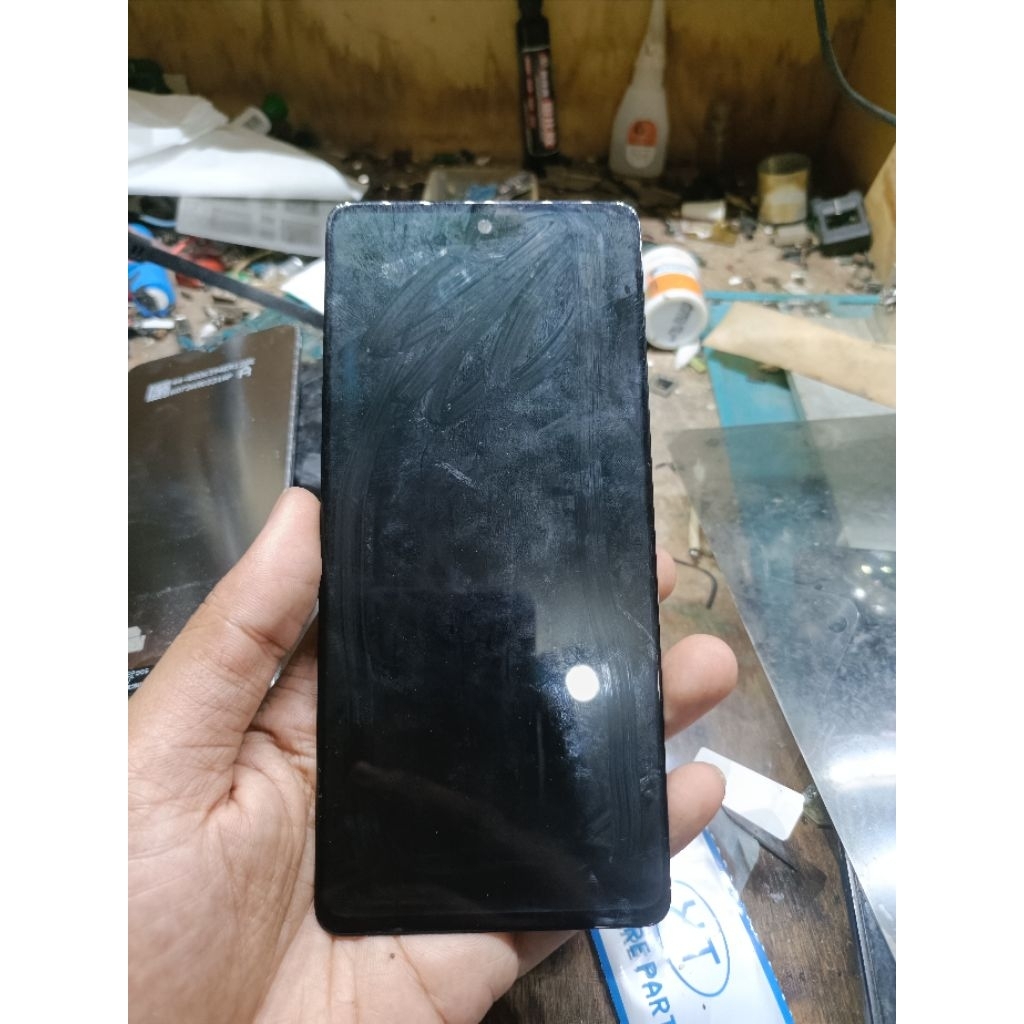 LCD samsung a72 copotan Original