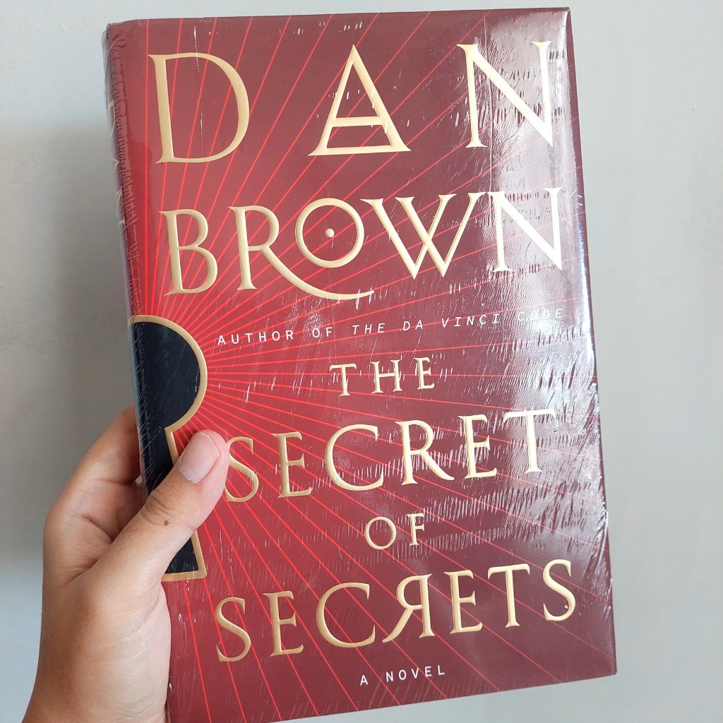 Novel Impor Hardcover The Secret of Secrets - Dan Brown (Original Periplus - Segel)