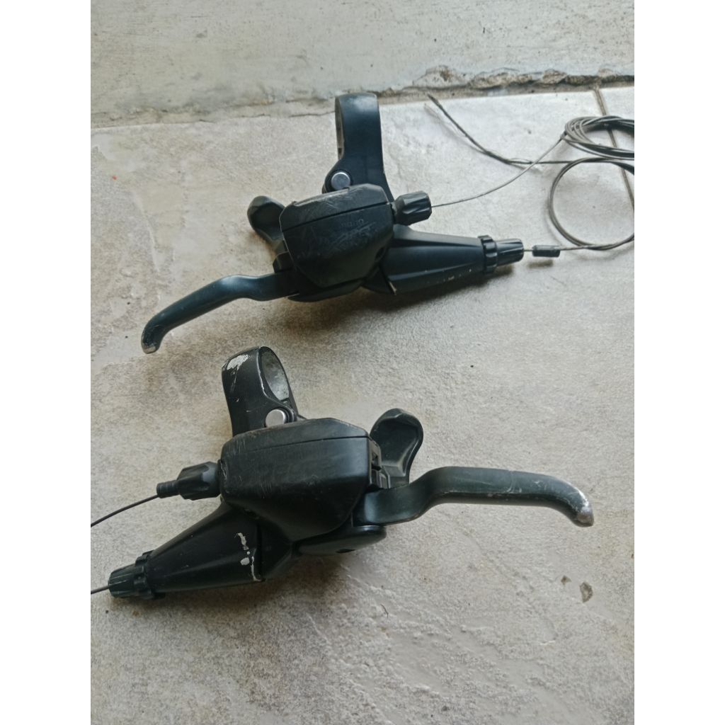 Brifter flatbar / shifter tabok deore 3 x 8 speed