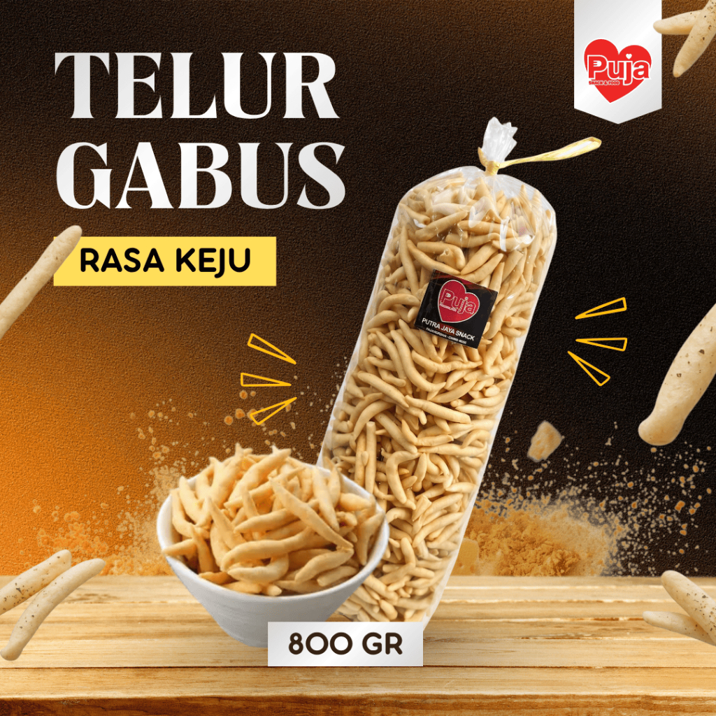 Puja Snack Telur Gabus Keju Kue Widaran Keju Gurih Renyah Camilan Kiloan Oleh Oleh