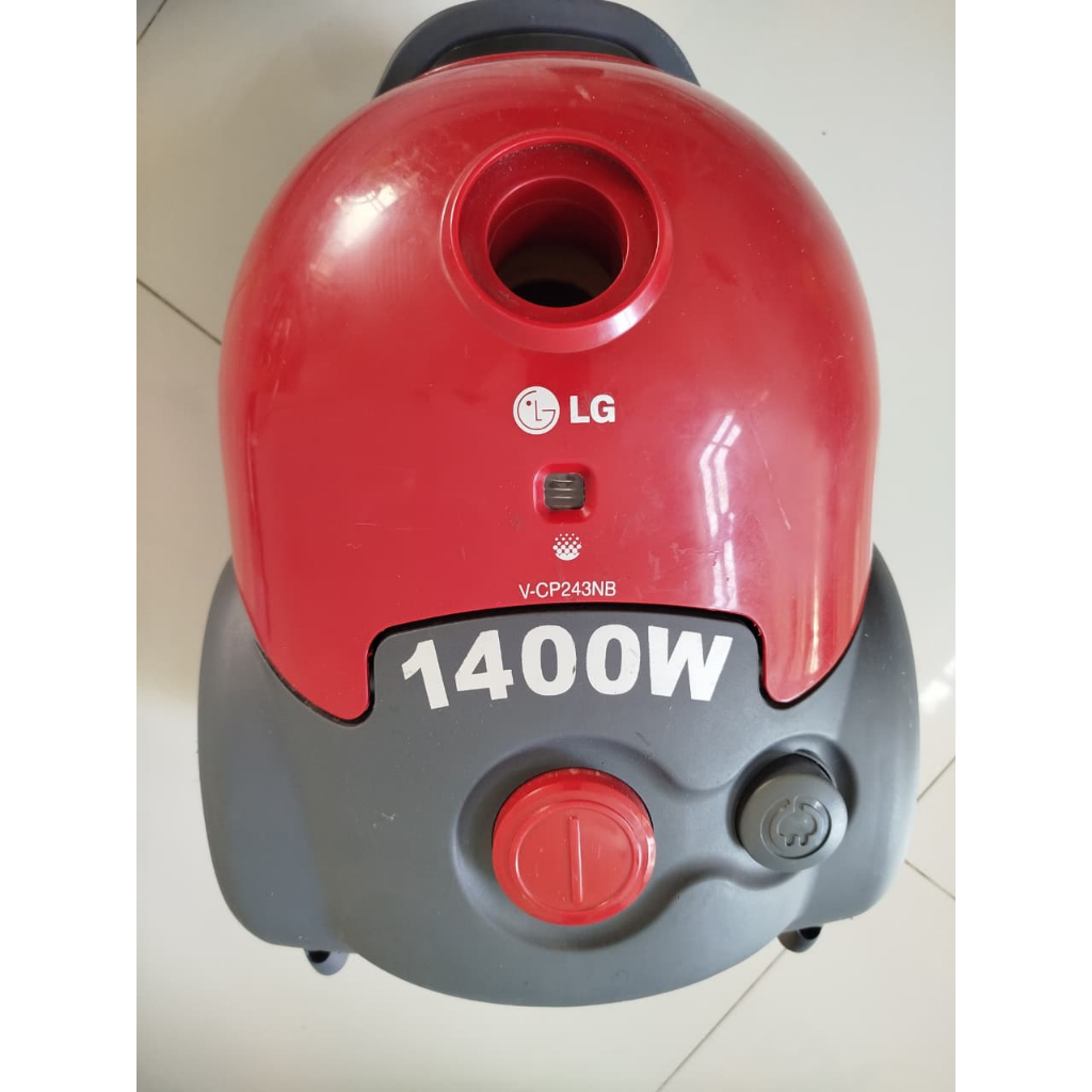VACUM TABUNG LG V-CP243NB SECOND 1400 WATT MERAH