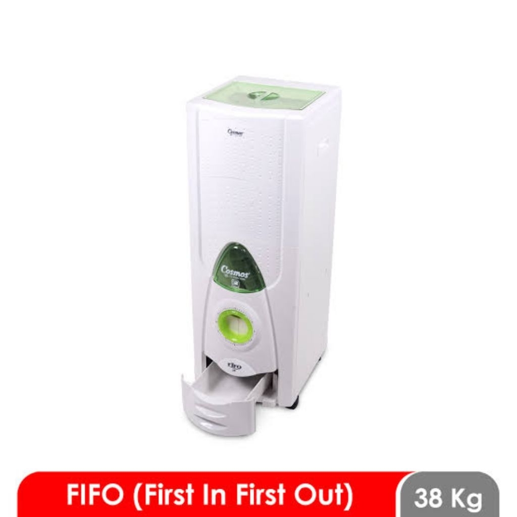 Rice Box Cosmos FIFO 38 Tempat Penyimpanan Beras Cosmos 38kg FIFO38