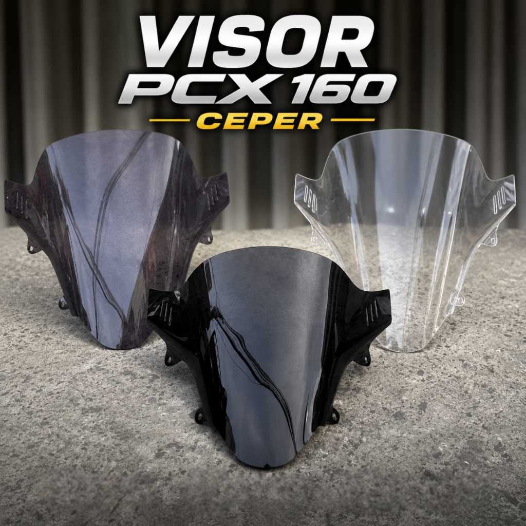 Visor PCX 160 2021-2024 Visor Windshield PCX 160 Model Ceper
