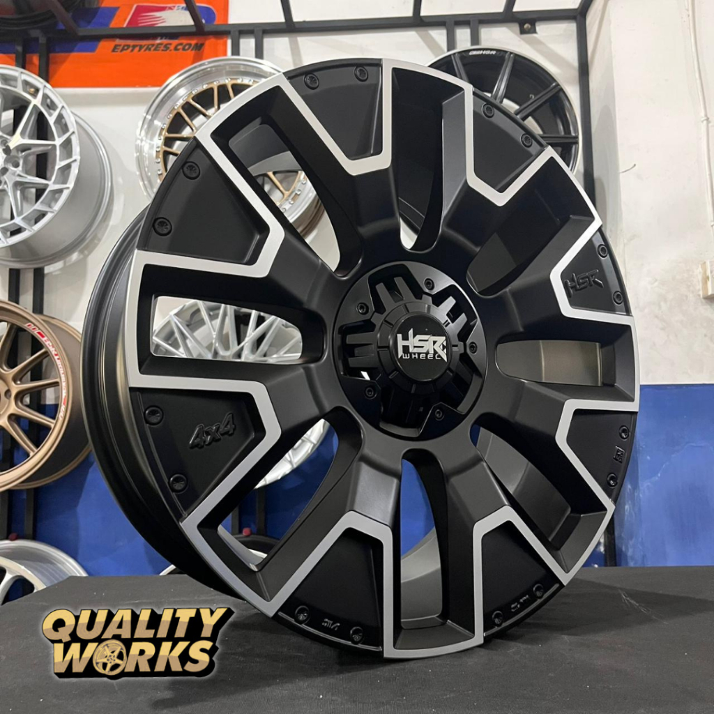 Velg Mobil Navara Model Offroad Ring 20 Lebar 85 Pcd 6x114 ET20 Hsr Wheel Dolasi