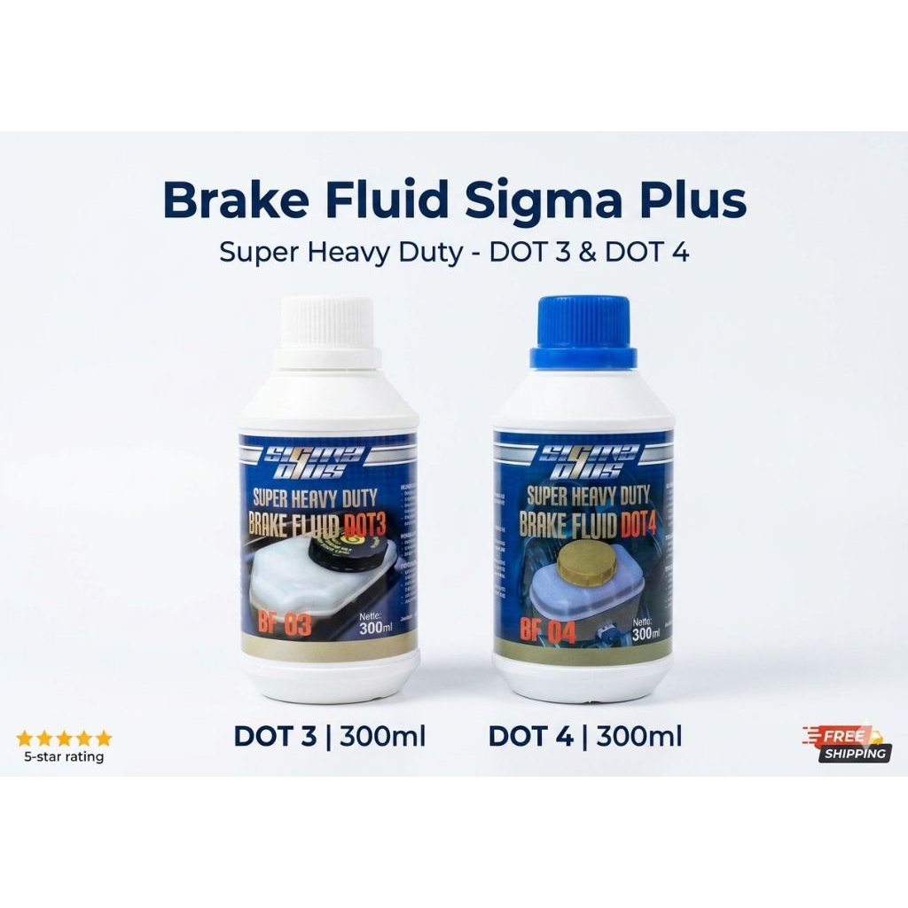 Minyak Rem I Brake Fluid Dot 3 & Dot 4 Universal
