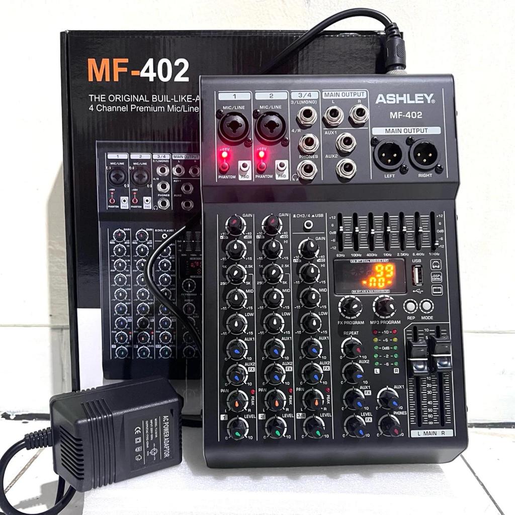 Mixer Ashley MF402 Original Mixer Audio 4 Channel