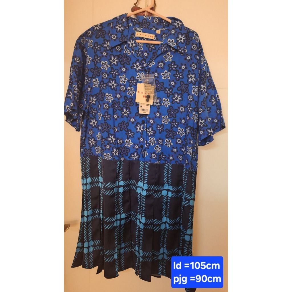 Pleated Dress Uniqlo x Marni