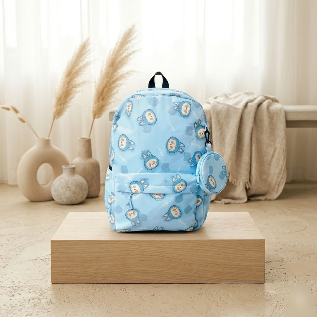 Italy Bags - Alto Original - Tas Sekolah Anak Perempuan Motif Karakter Rabbit - Ransel Anak SD Lucu