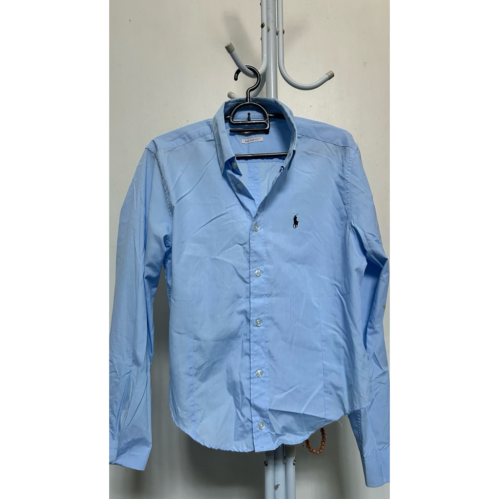 KEMEJA SOFT BIRU WANITA