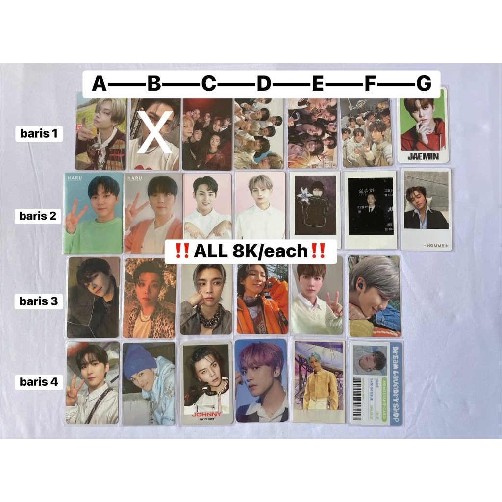PHOTOCARD PC SEVENTEEN SEUNGKWAN MINGYU TRADING CARD TC &TEAM NCT MATK SKZ STRAYKIDS I.N DINO LAY EX
