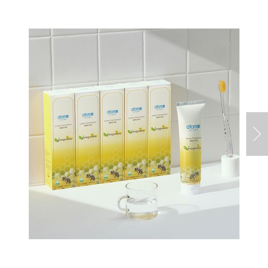 ATOMY PASTA GIGI KOREA PROPOLIS 200GRAM SET ISI 5 TUBE ATOMY