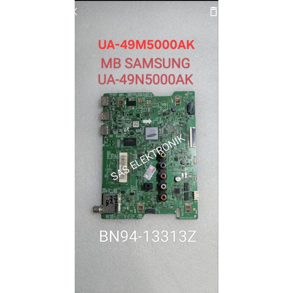 MB MOTHERBOARD MAINBOARD MESIN TV LED SAMSUNG 49 INCH UA49N5000AK UA49N5000 AK UA-49N5000AK UA-49N50