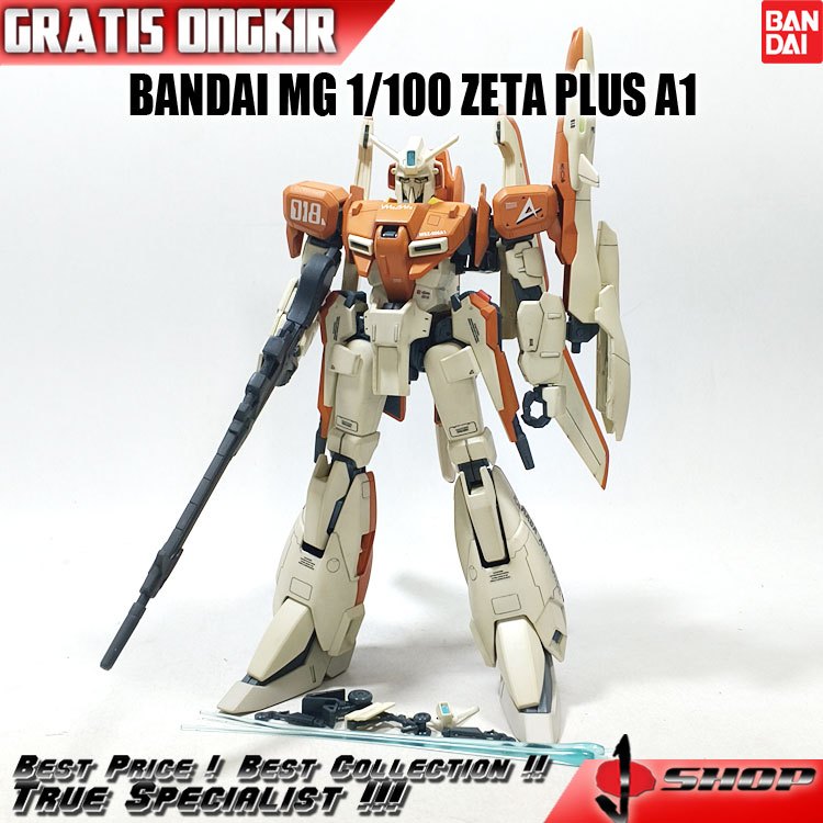 BANDAI MG 1/100 ZETA PLUS A1 MG2422