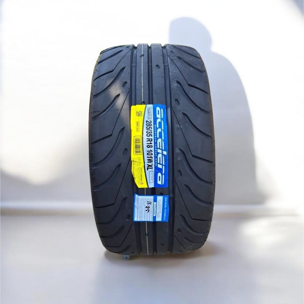 ban mobil balap ring 18 ukuran 285 35 r18 ban tapak lebar tubles accelera 651 sport