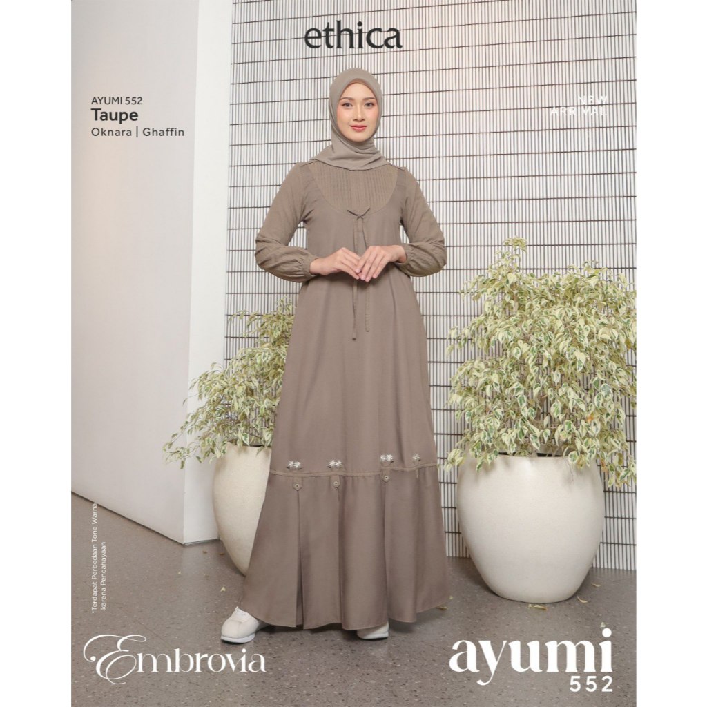 Gamis Muslimah Ayumi 552 promo by ethica