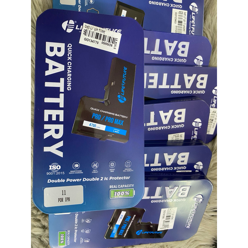 Baterai Iphone 11 Life Future Doble power Doble 2IC