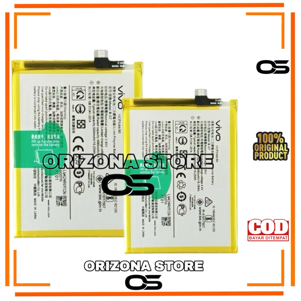 Batre Baterai Vivo Y15 1901 BG7 Batu Battery B-G7