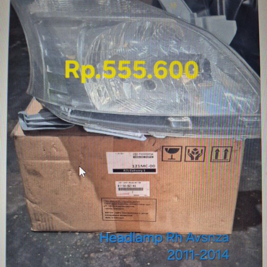 Headlamp RH Avanza 2011-2014