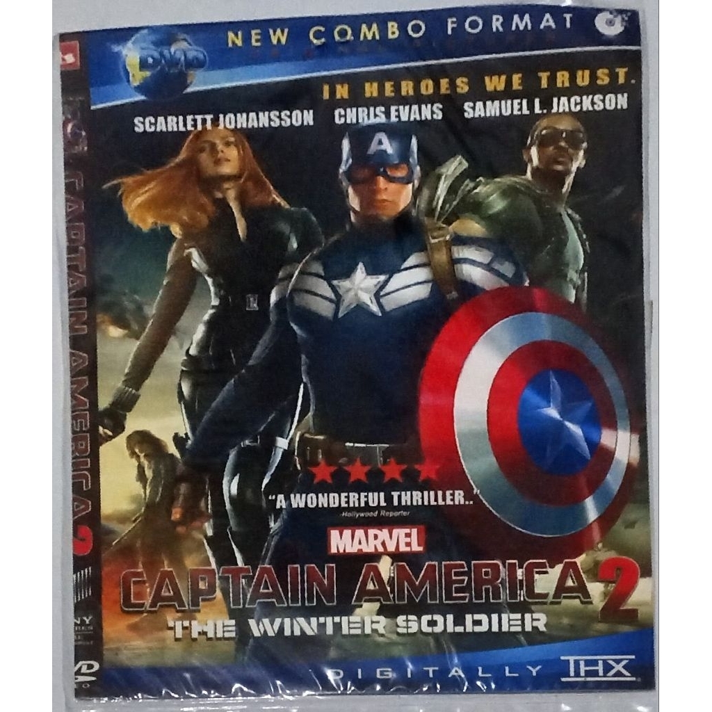 DVD- 'CAPTAIN AMERICA-WINTER SOLDIER'