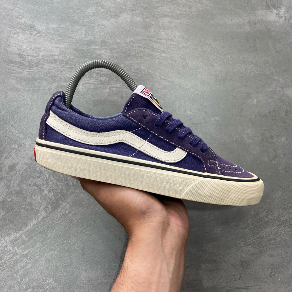 [Size 38] Vans SK8-Low Reissue SF Navy White Second Original Kondisi Mulus No Minus. Harga Baru nya 