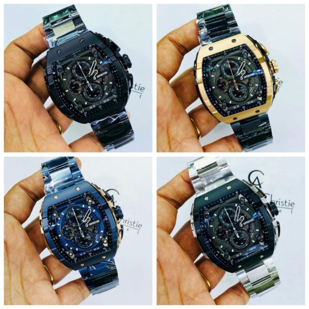 E 6782 JAM TANGAN PRIA EXPEDITION  6782 E6782 E6782 ORIGINAL