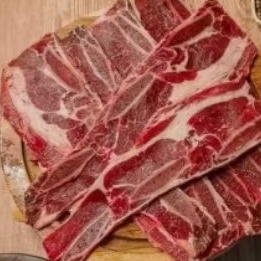 Daging iga sapi Galbi / iga sapi iris premium untuk BBQ import Australia Premium HALAL 500gram