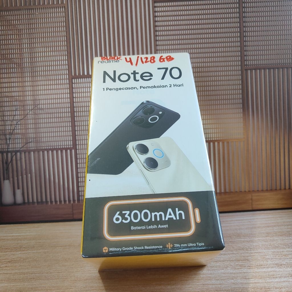 NEW REALME NOT 70 5G RAM 4/128GB GARANSI RESMI 1 TAHUN
