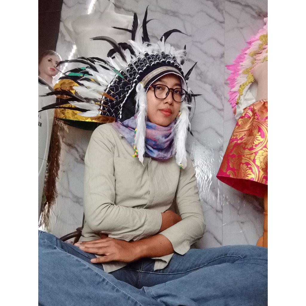 TOPI INDIAN TOPI APACHE
