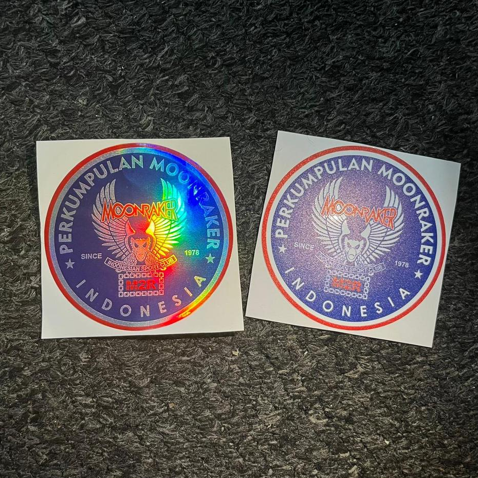 STIKER PERKUMPULAN MOONRAKER M2R INDONESIA