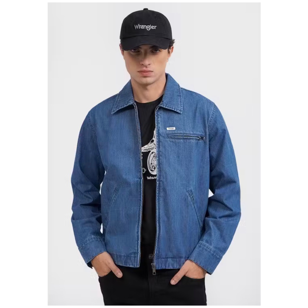 JAKET ORIGINAL WRANGLER 01P25 MED BLUE