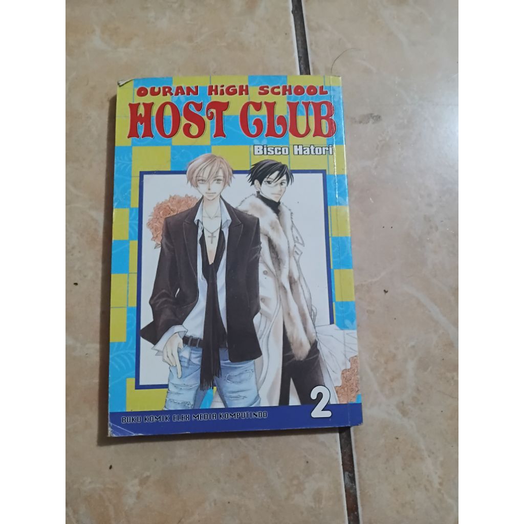 komik ouran high school host club vol 2