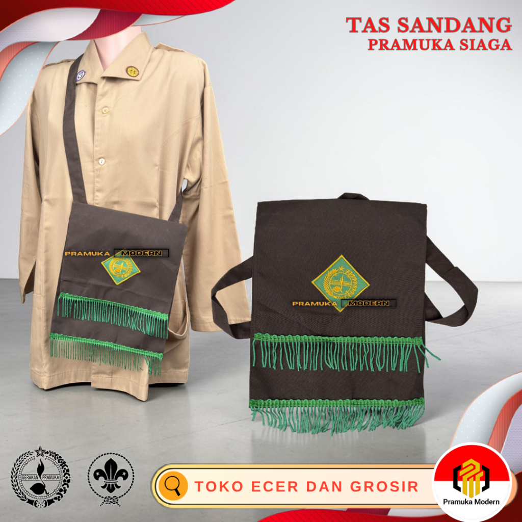 tas sandang pramuka SIAGA | tas selempang pramuka SIAGA