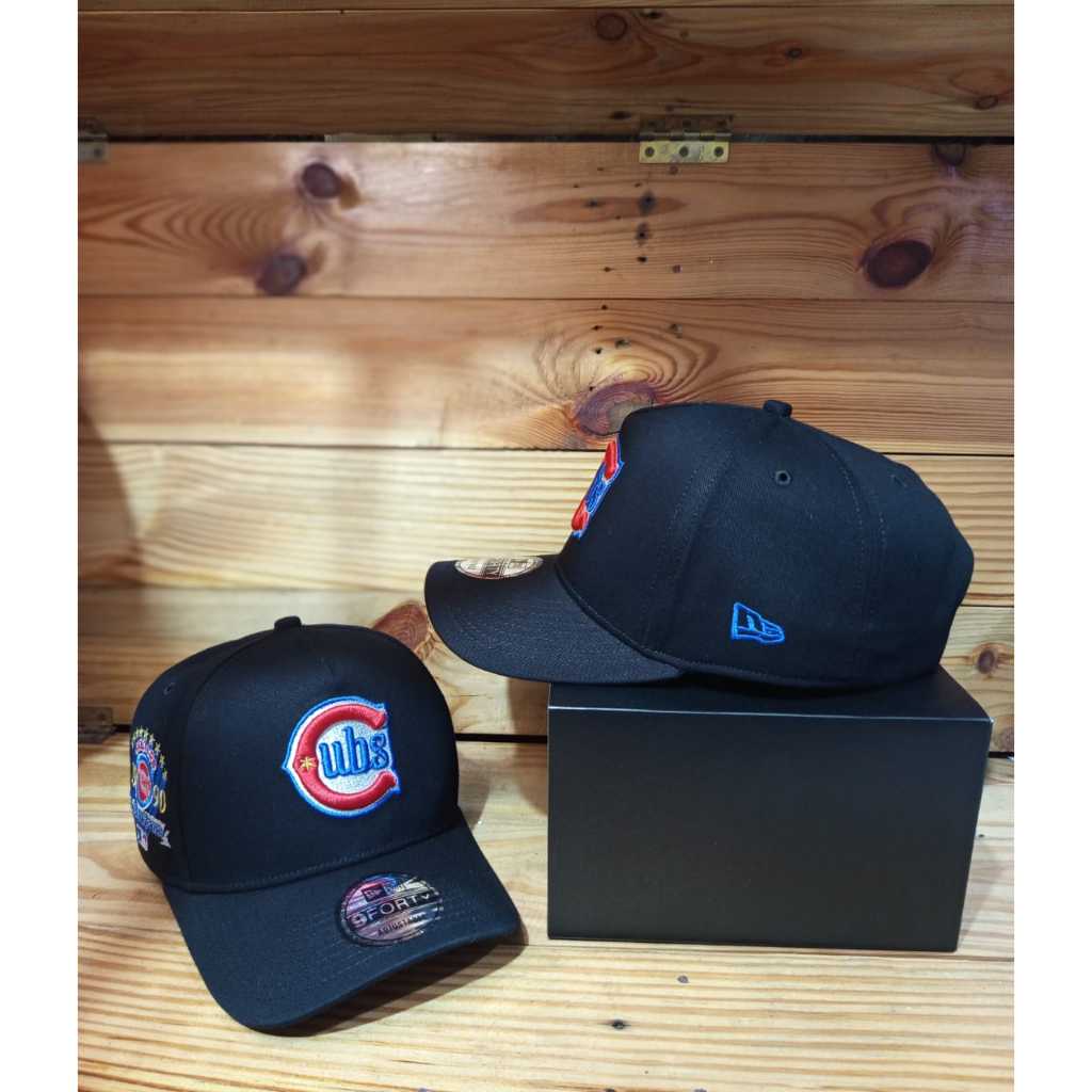 Topi Baseball Chicago Cubs 1990 All-Star Game Cap Black Premium Import