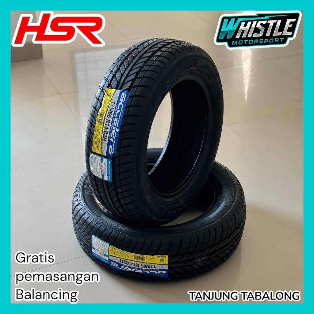 BAN MOBIL UKURAN STANDAR ACCELERA ACCELERA 175 65 R14 GRATIS PEMASANGAN DITOKO 175/65 R14