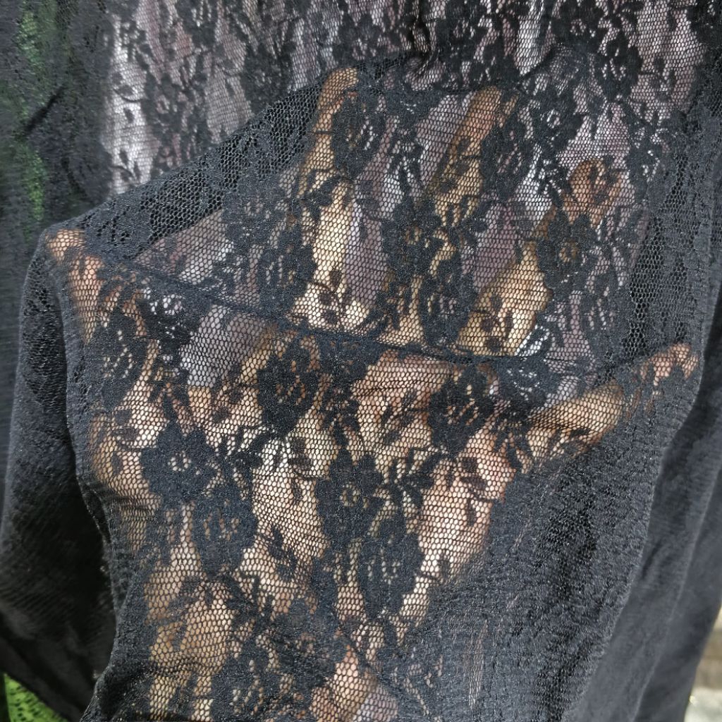 Kain Brokat Premium [0,5meter] - kain brokat stretch motif halus lembut - bahan brokat street lembut