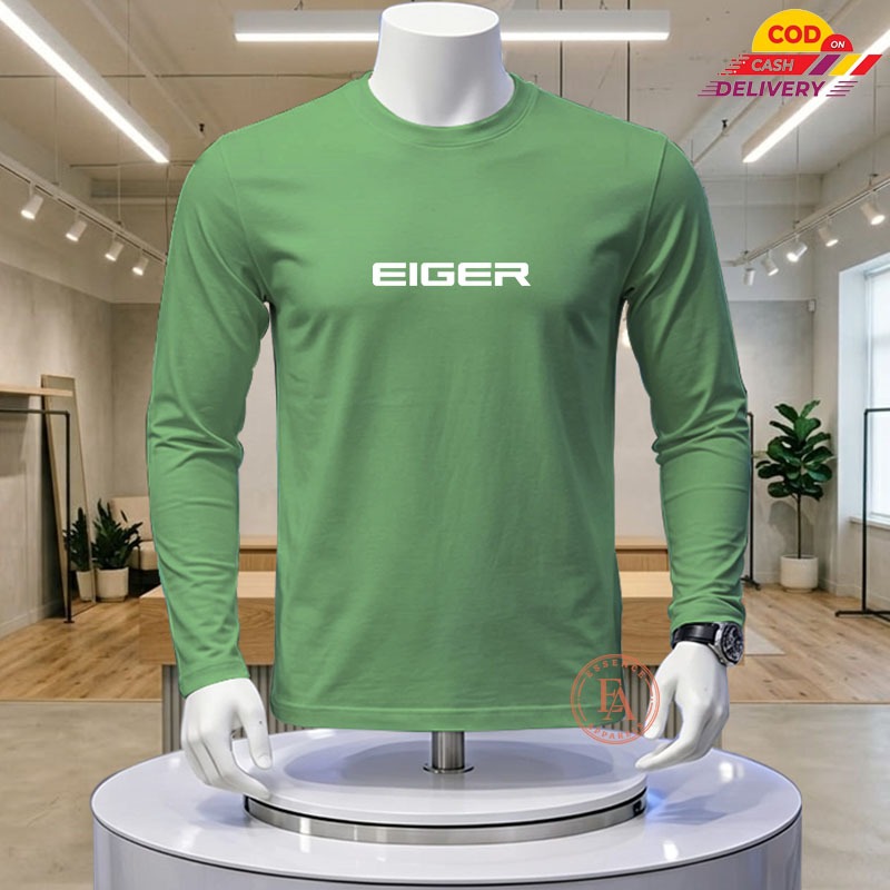 Baju Koas Pria Dan Wanita Lengan Panjang Terbaru / Baju Koas Pria Logo ER Putih  / Baju Kaos Lengan 