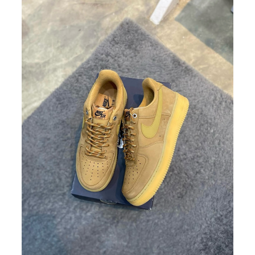 Air Force 1 Low Flax Gum Original Made In Vietnam