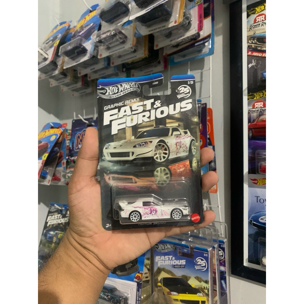 HOTWHEELS HONDA S2000 SUKI PUTIH FNF