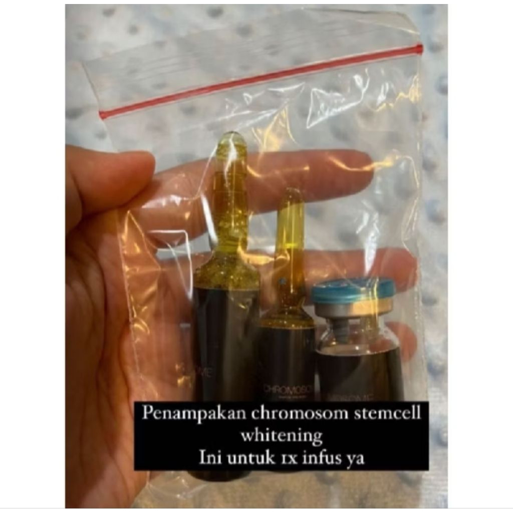 infus whitening stemcell kromosome