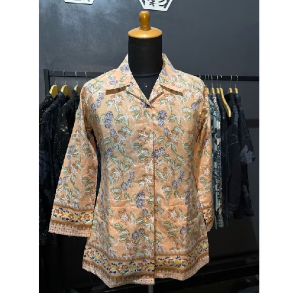 Seragam batik dwp dharma wanita persatuan terbaru full furing baju batik dharma wanita terbaru serag