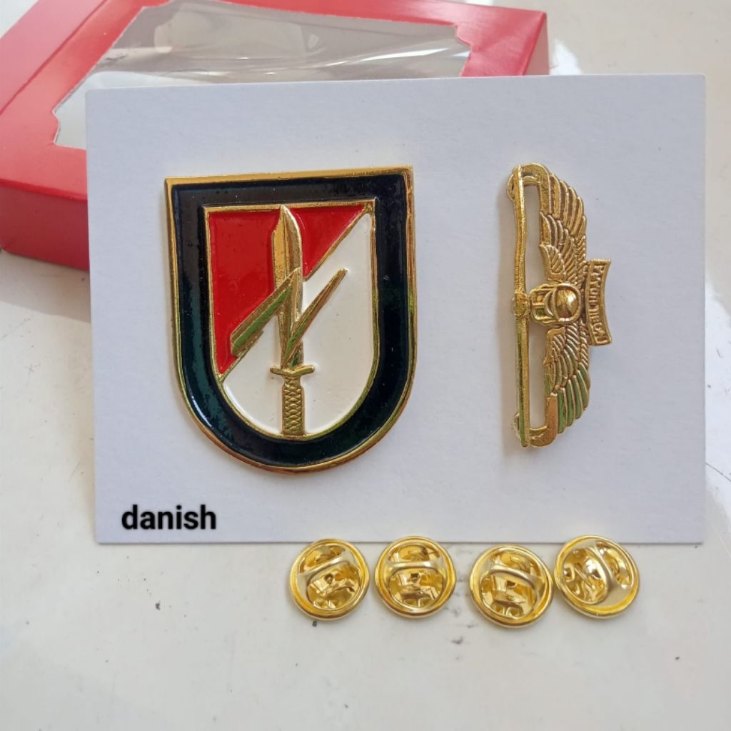 EMBLEM BARET RAIDER ,EMBLEM BARET YONIF RAIDER TNI AD