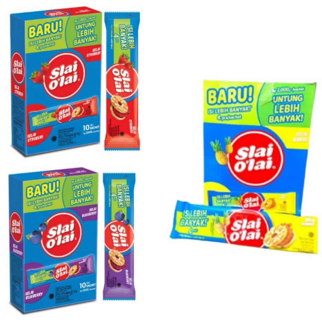 Biskuit Slai Olai Biskuit Susu