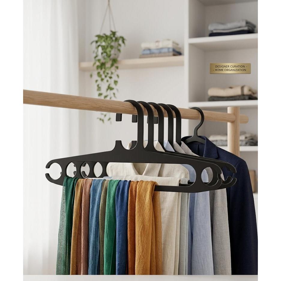 1 LUSIN HANGER / HANGER HITAM / GANTUNGAN BAJU HITAM TEBAL / GANTUNGAN BAJU HITAM POLOS / GANTUNGAN 