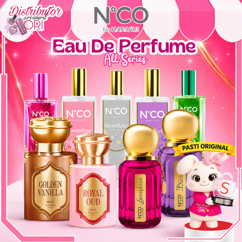 HANASUI NCO Eau De Perfume - Luxurious Fragrance Parfum Eau De Perfume Wanita Wangi Tahan Lama